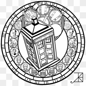 Full Size Of Doctor Who Coloring Pages Printable Colouring - Doctor Who Line Art, HD Png Download - 11th doctor png