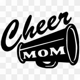 Cheer Dad Megaphone Decal, HD Png Download - cheer mom png