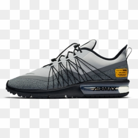 Nike Air Max Sequent 4 Shield, HD Png Download - running shoe print png