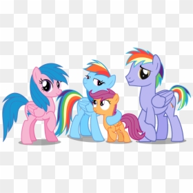 My Little Pony Base Family, HD Png Download - animalitos bebes en caricatura png