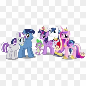 My Little Pony Twilight Family, HD Png Download - animalitos bebes en caricatura png