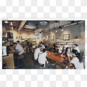 Gallery - Cafeteria, HD Png Download - cafe people png
