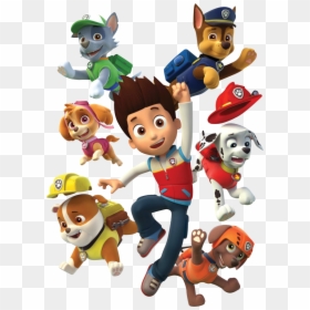 Ryder And Paw Patrol, HD Png Download - patrulha canina personagens png