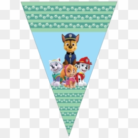 Patrulla Canina Banderines, HD Png Download - patrulha canina personagens png