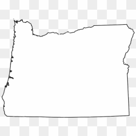 Oregon Outline With Transparent, HD Png Download - oregon state outline png