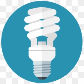 Transparent Broken Light Bulb Png - Energy Saving Led Bulb Infographic, Png Download - emojis de whatsapp uno por uno png