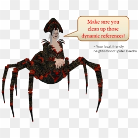Oblivion Spider Daedra, HD Png Download - skyrim hud png