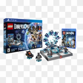 Lego Dimensions - Ps4 Lego Dimensions Starter Pack, HD Png Download - lego dimensions logo png