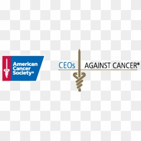 Clip Art American Cancer Society Logo Vector - American Cancer Society Ceos Against Cancer, HD Png Download - american cancer society png