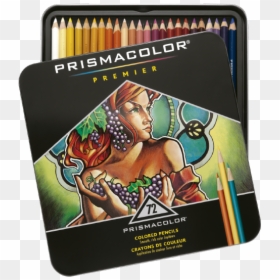 Prismacolor Soft Core Colored Pencils, HD Png Download - listones dorados png