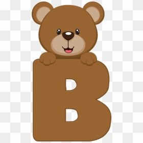 Transparent Ursinho Png - Teddy Bear Baby Shower Letters, Png Download - mis 15 años letras png