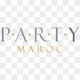 Party Maroc Logo Silver Gold, HD Png Download - maroc png