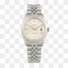 Rolex Datejust 16234 Men Watch Box Papers - Rolex Perpetual Date Just, HD Png Download - watch index png
