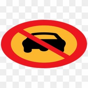 Transparent Driving Png - No Cars Sign Png, Png Download - banned sign png