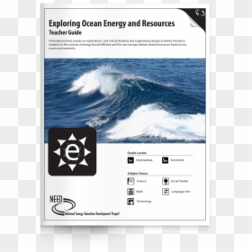 Exploring Ocean Energy - Sun Wind Water Energy Worksheets, HD Png Download - energy wave png
