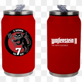 Wolfenstein 2 Metal Can 7 To Go - Wolfenstein, HD Png Download - wolfenstein 2 png