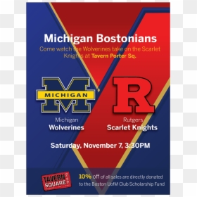 University Of Michigan, HD Png Download - michigan wolverines png