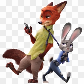 Bunny From Zootopia Png, Transparent Png - zootopia characters png