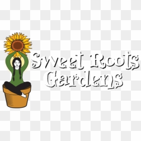 Sunflower, HD Png Download - person gardening png