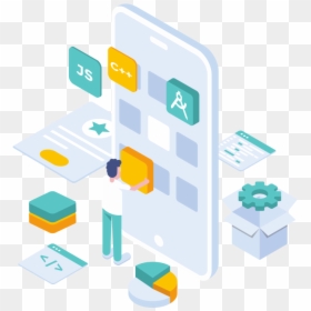 Andro#app Development Services Inner - Android App Development Design, HD Png Download - android app png