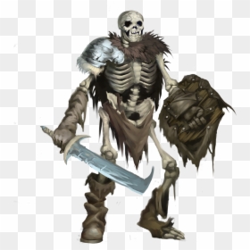 Dungeon And Dragons Skeleton, HD Png Download - skeleton mage png