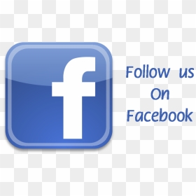 Facebook And Twitter Logo Png Banner Freeuse Download - Follow Up Our Facebook, Transparent Png - twitter follow png