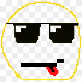 Pixel Chocolate Chip Cookie, HD Png Download - happy emoji.png