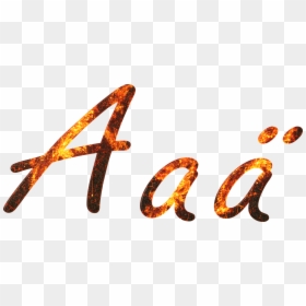 Letter A Fire Free Photo - Illustration, HD Png Download - flaming eyes png