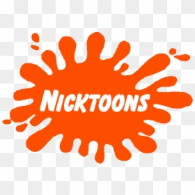 Nickelodeon Splat Logo Blank, HD Png Download - 90s tv png