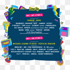 Line Up 90s Festival 2019, HD Png Download - 90s tv png
