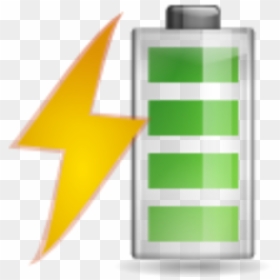 Battery Clipart Charger - Battery Charging Png, Transparent Png - charger logo png