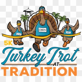 Cartoon, HD Png Download - running turkey png