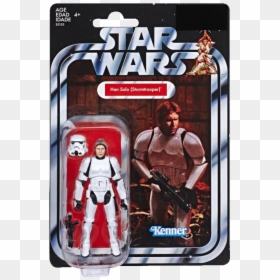 Star Wars Vintage Collection Han Solo, HD Png Download - stormtrooper.png