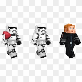 Star Wars Sequel Minecraft Skin Pack, HD Png Download - stormtrooper.png