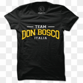 Busko Nation Shirt Team Don Bosco 151108 Black - Mockup, HD Png Download - don bosco png