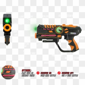 Gun Slipping From Your Fingers In Middle Of The Action - Armor Gear Laser Tag, HD Png Download - finger guns png