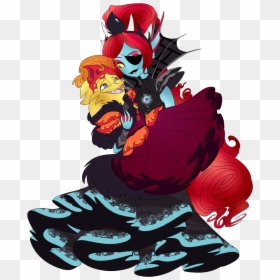Underkeep Alphys And Undyne, HD Png Download - undyne the undying png