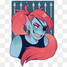 Персонажи - Pregnant Undyne From Undertale, HD Png Download - undyne the undying png