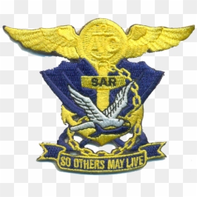 Sar Rescue Swimmer Navy, HD Png Download - us navy emblem png