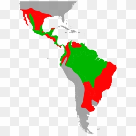 Latin America Map Transparent, HD Png Download - jaguars png
