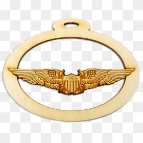 Navy Aviator Wings Ornament - Emblem, HD Png Download - us navy emblem png