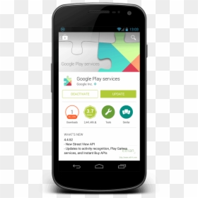 Google Play Services App Download And Update To New - Google Play Store Services, HD Png Download - android app on google play png