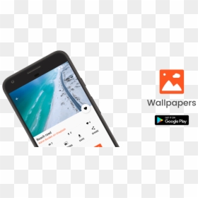 Wallpapers App • Mobile App Ui & Ux Design - Android Phone Wallpaper App Design, HD Png Download - android app on google play png