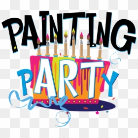 Painting Party Logo, HD Png Download - party logo png