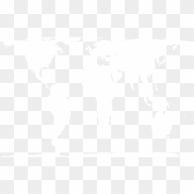 Peters Projection, White - Gall Peters Map Of The World, HD Png Download - projection png