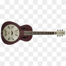 Clipart Guitar 80 Guitar - Gretsch Alligator Biscuit Resonator, HD Png Download - guitar neck png
