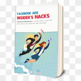 Cover Ebook Facebook Ads Insider Hacks - Book Cover, HD Png Download - facebook ads png