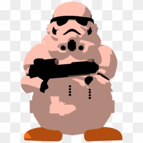 Star Wars Rebels Takeover Stormtrooper Sprite - Storm Trooper Pixel Art Star Wars, HD Png Download - takeover png