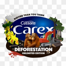 Carex Deforestation Unlimited Edition - Palm Oil Ad Campaign, HD Png Download - mess png