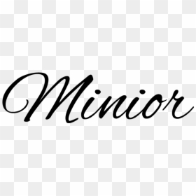 Calligraphy, HD Png Download - minior png